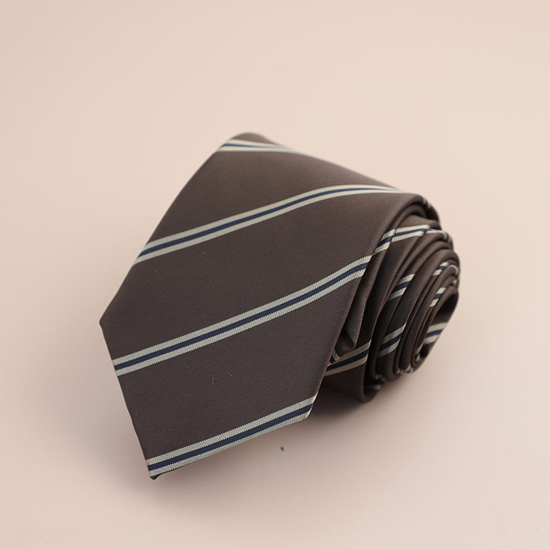 Veľkoobchod s továrňou, retro kórejský štýl, 8CM, formálne oblečenie, hnedá kravata, pánske obchodné, profesionálne, ručne vyrobené, cezhraničné