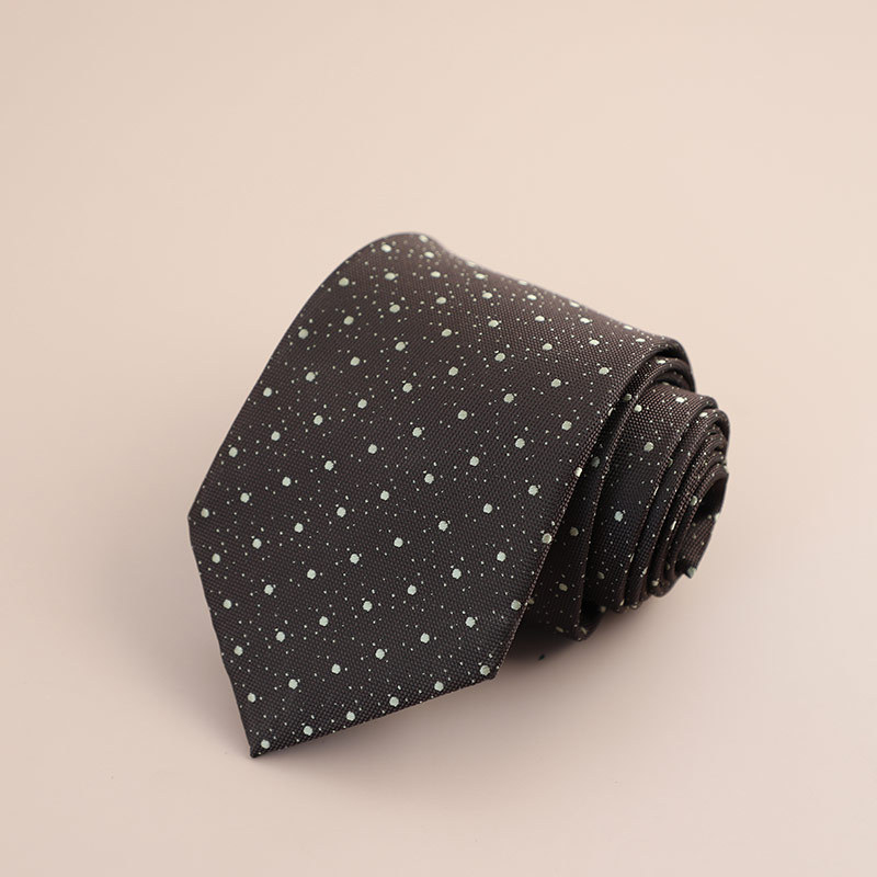 Veľkoobchod s továrňou, retro kórejský štýl, 8CM, formálne oblečenie, hnedá kravata, pánske obchodné, profesionálne, ručne vyrobené, cezhraničné