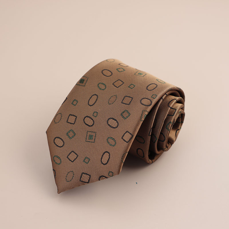 Veľkoobchod s továrňou, retro kórejský štýl, 8CM, formálne oblečenie, hnedá kravata, pánske obchodné, profesionálne, ručne vyrobené, cezhraničné