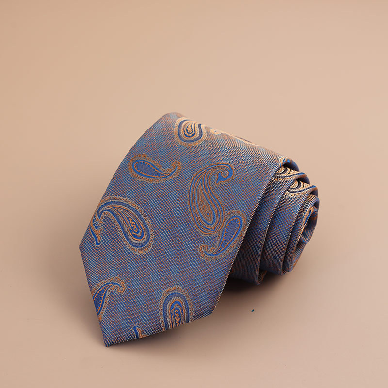 Veľkoobchod s továrňou, retro kórejský štýl, 8CM, formálne oblečenie, hnedá kravata, pánske obchodné, profesionálne, ručne vyrobené, cezhraničné