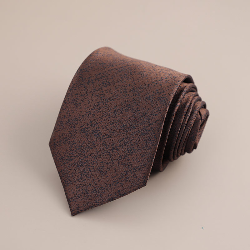 Veľkoobchod s továrňou, retro kórejský štýl, 8CM, formálne oblečenie, hnedá kravata, pánske obchodné, profesionálne, ručne vyrobené, cezhraničné