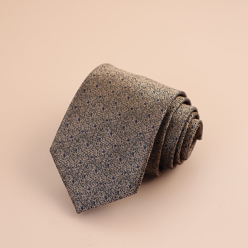 Veľkoobchod s továrňou, retro kórejský štýl, 8CM, formálne oblečenie, hnedá kravata, pánske obchodné, profesionálne, ručne vyrobené, cezhraničné