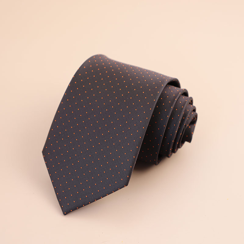 Veľkoobchod s továrňou, retro kórejský štýl, 8CM, formálne oblečenie, hnedá kravata, pánske obchodné, profesionálne, ručne vyrobené, cezhraničné