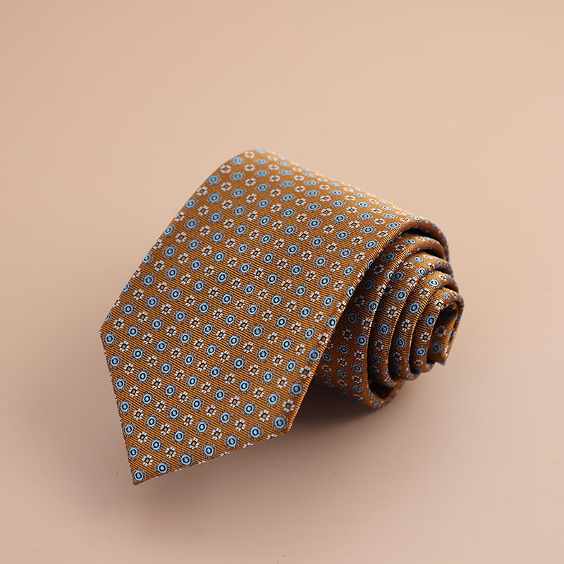 Veľkoobchod s továrňou, retro kórejský štýl, 8CM, formálne oblečenie, hnedá kravata, pánske obchodné, profesionálne, ručne vyrobené, cezhraničné
