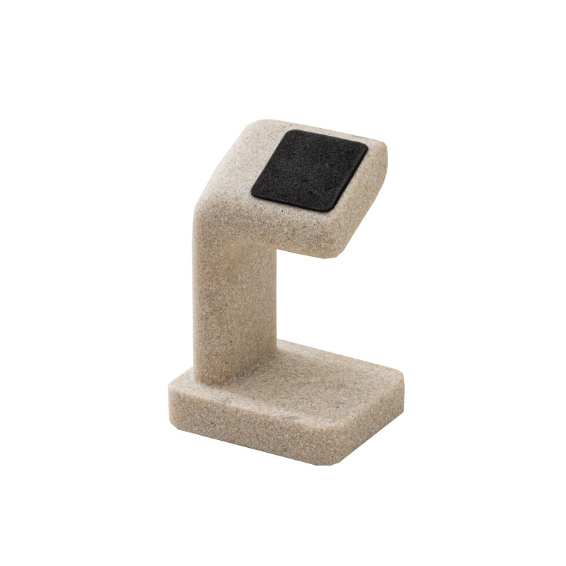 Paprastas, lengvas, prabangus darbalaukio C laikrodžių laikiklis, papuošalai, laikrodžių demonstravimo stovas, dervos namų papuošalų didmeninė prekyba