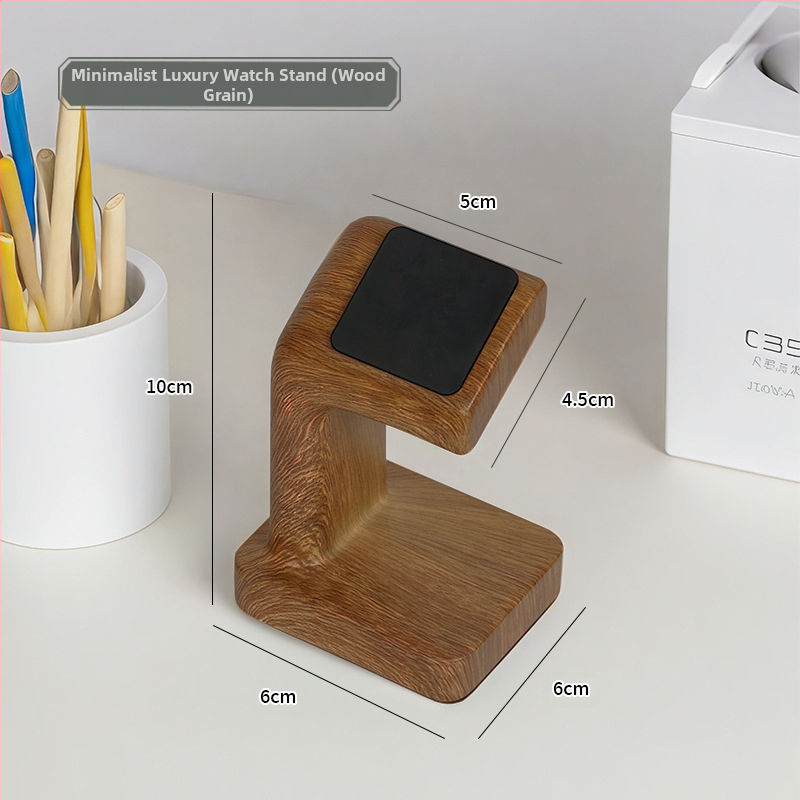 Paprastas, lengvas, prabangus darbalaukio C laikrodžių laikiklis, papuošalai, laikrodžių demonstravimo stovas, dervos namų papuošalų didmeninė prekyba