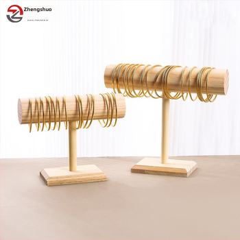 Tömörfa karkötőtartó, karkötőóra, ékszerkiállító állvány, hajgyűrű, fejpánt, ékszertartó, kellékek