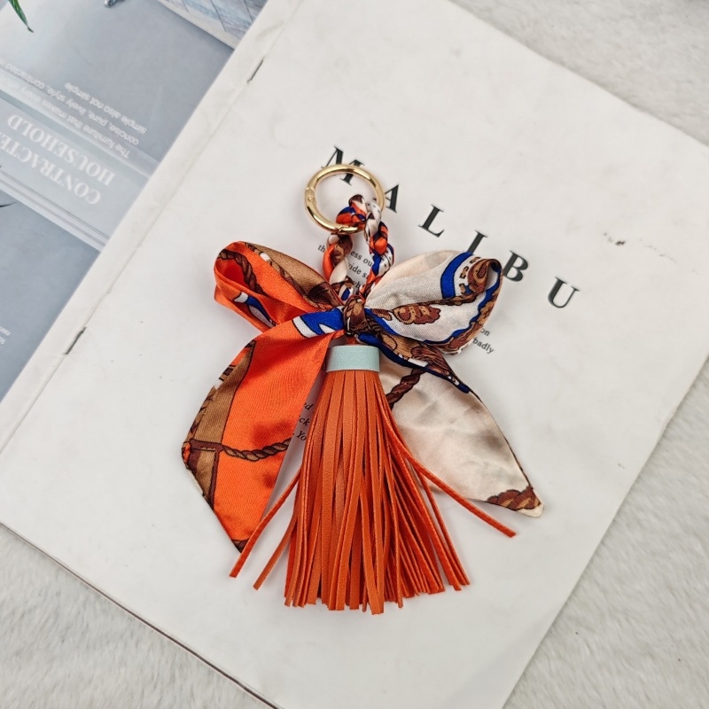 Táska Rojtos Medál Masni Sál Pántos Táska PU Bőr Rojtos Kulcstartó Női Táska Amulett Amulett