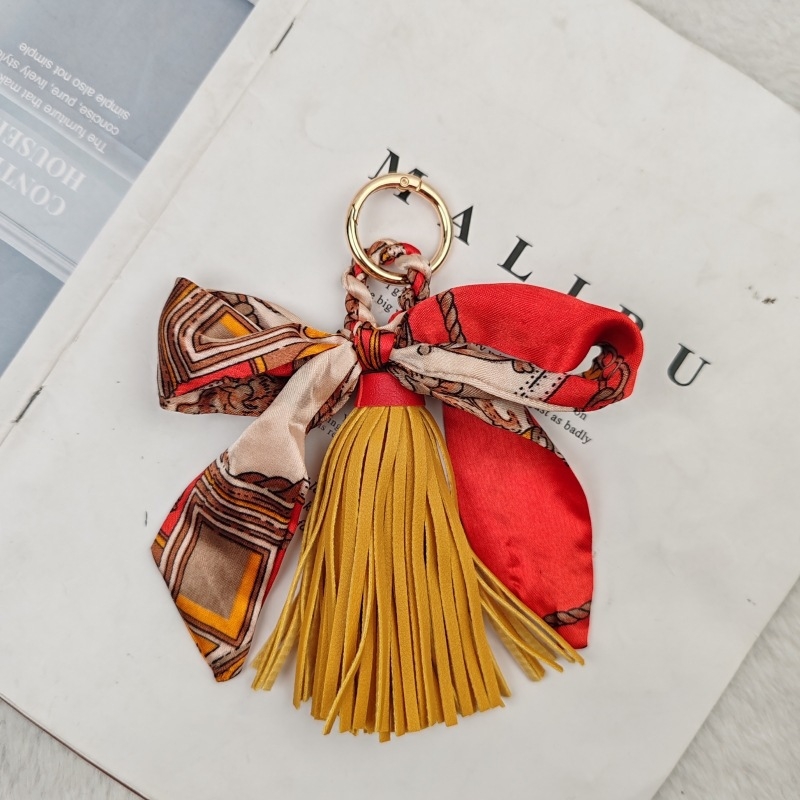 Táska Rojtos Medál Masni Sál Pántos Táska PU Bőr Rojtos Kulcstartó Női Táska Amulett Amulett