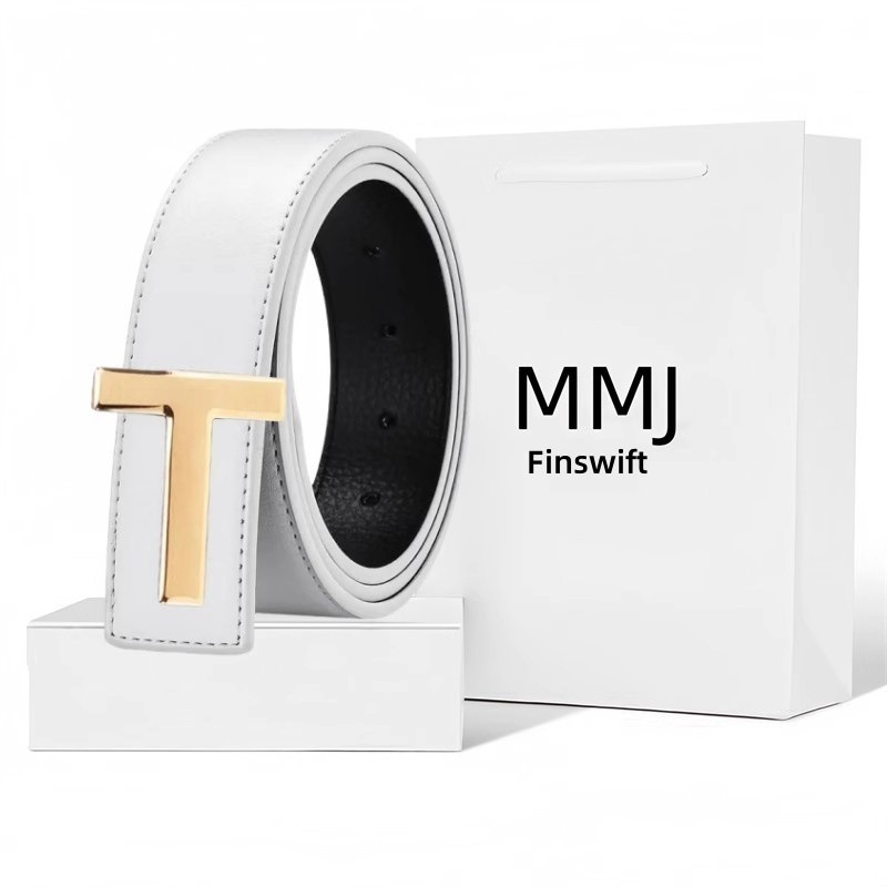 Pealmine kiht puhtast nahast meeste vöö nahast vabaaja roostevabast terasest T-tähega sileda pandlaga meeste vöökoht must kohvivärvi kahepoolne