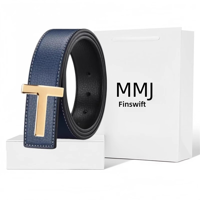 Pealmine kiht puhtast nahast meeste vöö nahast vabaaja roostevabast terasest T-tähega sileda pandlaga meeste vöökoht must kohvivärvi kahepoolne