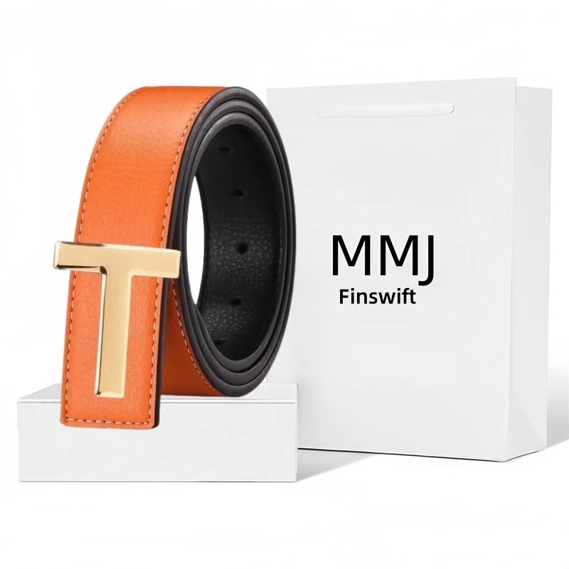 Pealmine kiht puhtast nahast meeste vöö nahast vabaaja roostevabast terasest T-tähega sileda pandlaga meeste vöökoht must kohvivärvi kahepoolne
