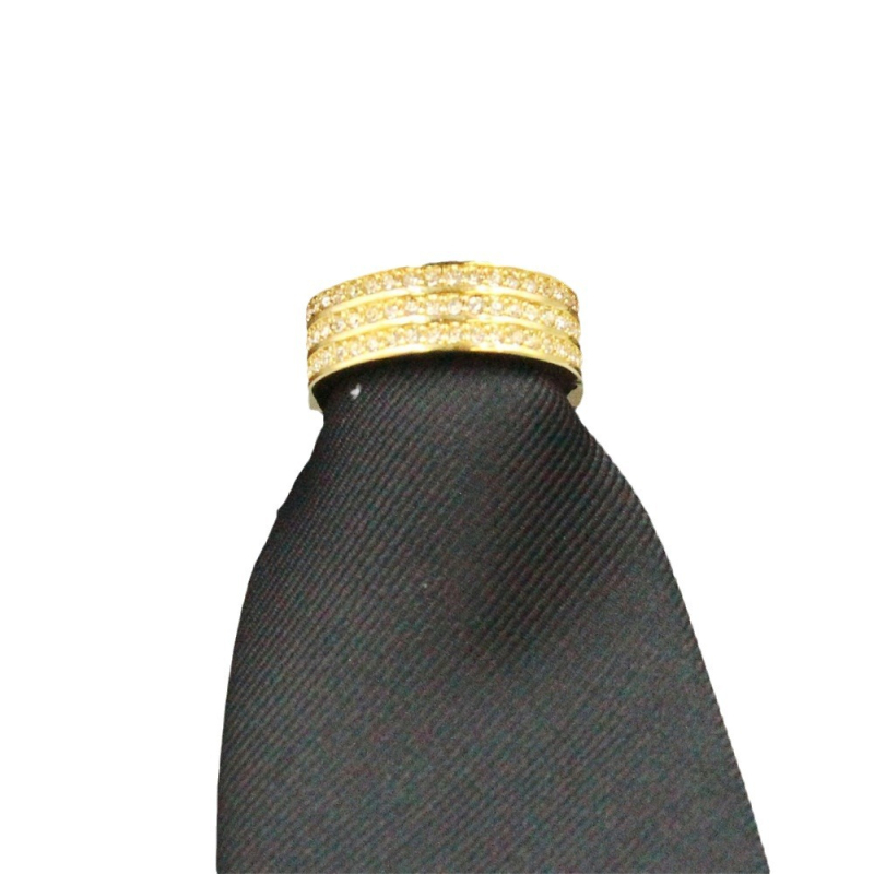 Uus piiriülene kuummüük meeste kleit, kõrgekvaliteediline tsirkoonmikroinkrustatsiooniga lipsuklambriga fikseeritud rõnga lipsuklambriga moeaksessuaarid