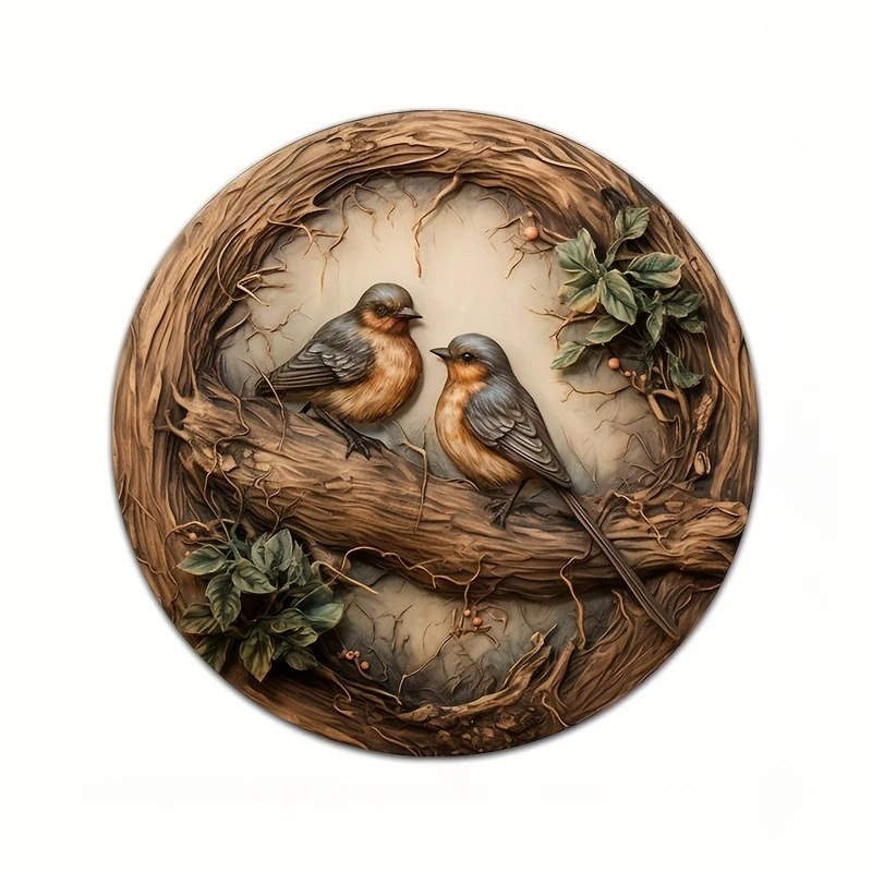 Piiriülesed plahvatused toetavad juuste põlvkonda, 20x20 cm paksune ümmargune alumiiniumist ehte dekoratiivne ripats