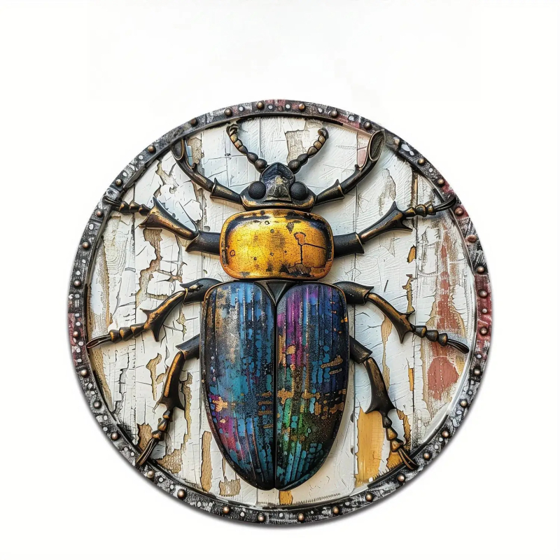 Piiriülesed plahvatused toetavad juuste põlvkonda, 20x20 cm paksune ümmargune alumiiniumist ehte dekoratiivne ripats