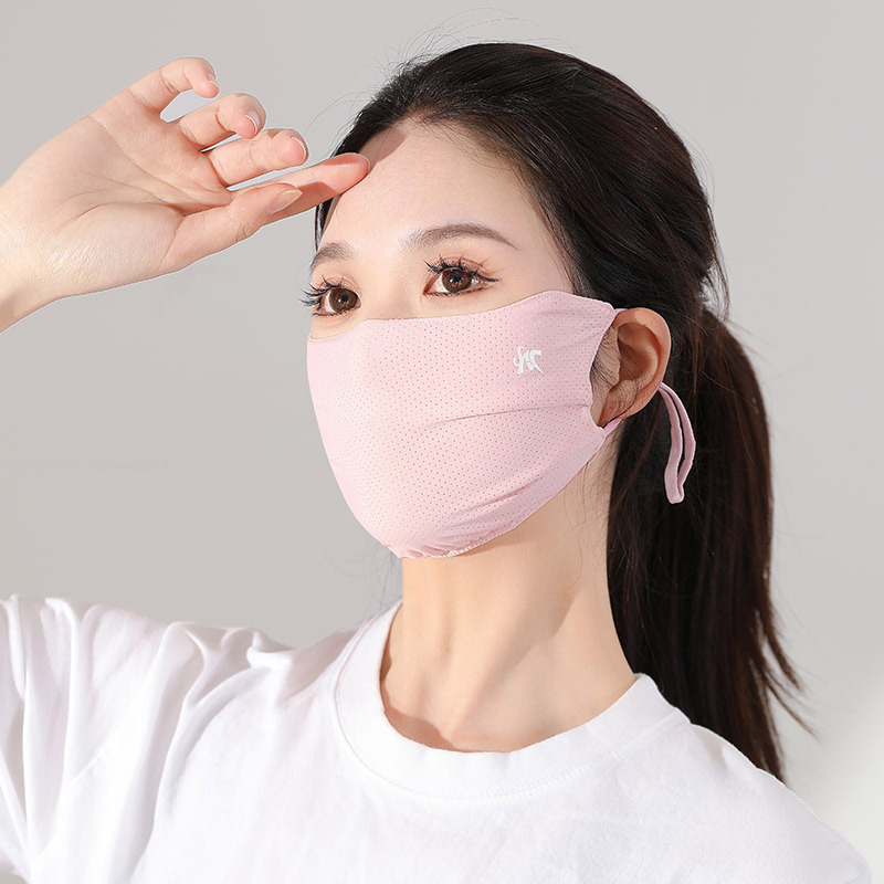 Suvine päikesekaitsemask naistele, silmade kaitse nurgas, hingav, UV-kaitsega õhuke, pestav mask meestele, kõrge välimusega trükk