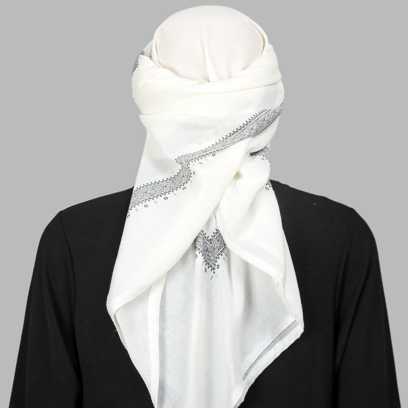 Piiriülene kuummüük neljast küljest trükitud ruudukujuline sall Araabia Dubai Saudi Araabia suur suurus kõrbe meeste kott pearätt