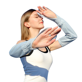 Γυναικεία τσάντα RAYA, μανίκι προστασίας από τον ήλιο για τα δάχτυλα, γάντια προστασίας από τον ήλιο από μετάξι, καλοκαιρινή οδήγηση, προστασία από την υπεριώδη ακτινοβολία, κάλυμμα μπράτσου με UPF50+