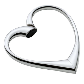 Cinkötvözetből készült, csúcskategóriás fém, szív alakú táskacsat, forgatható, összecsukható, kézitáska-akasztó eszköz, táska-akasztó