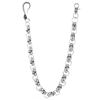 Ευρωπαϊκά και Αμερικανικά Νέα Αξεσουάρ Αλυσίδα Παντελονιών από Κράμα Αλουμινίου Υψηλής Ποιότητας Χιπ-χοπ Μοντέρνα Αλυσίδα Πανκ Μέσης Κρεμαστή Αλυσίδα Τζιν