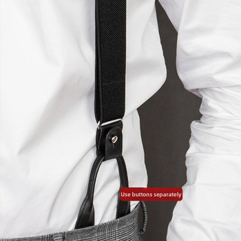 Διασυνοριακή προμήθεια ενηλίκων ανδρικών τιράντες, επαγγελματικά κλιπ τιράντες, κοστούμι, παντελόνι, κλιπ τιράντες διπλής χρήσης, Amazon TikTok