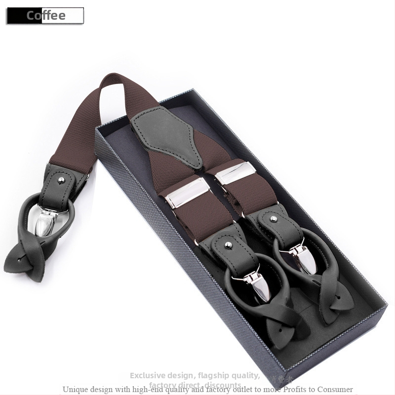 Határokon átnyúló ellátás felnőtt férfi harisnyatartó üzleti harisnyatartó klipsz öltöny nadrág kettős felhasználású harisnyatartó klipsz Amazon TikTok