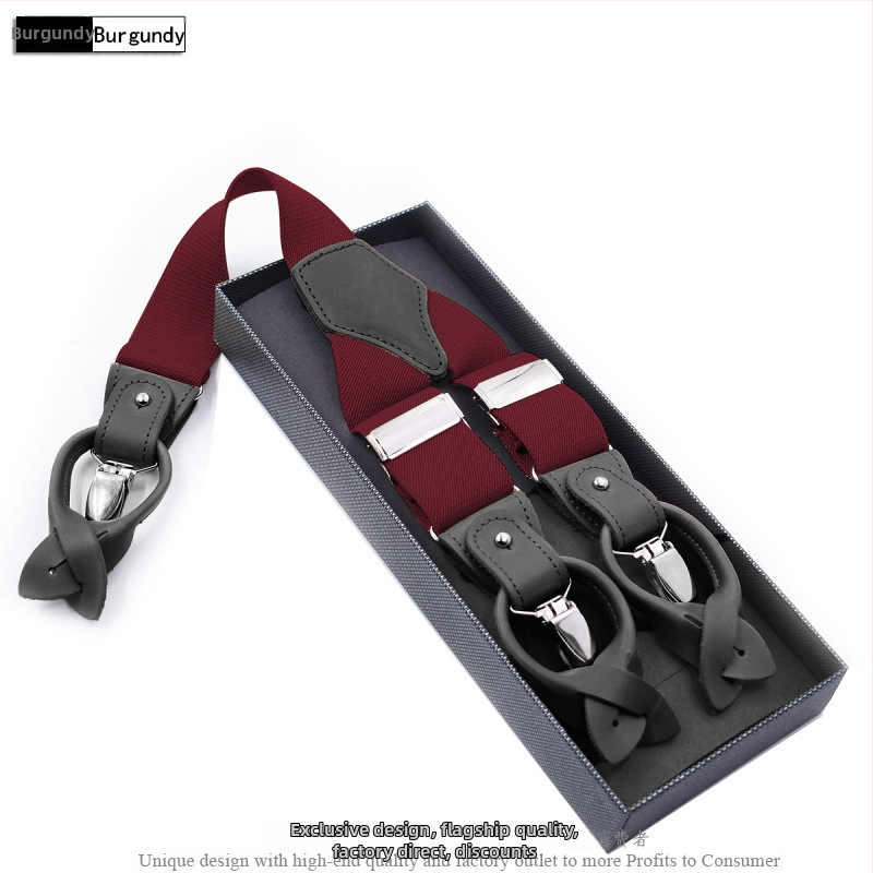 Határokon átnyúló ellátás felnőtt férfi harisnyatartó üzleti harisnyatartó klipsz öltöny nadrág kettős felhasználású harisnyatartó klipsz Amazon TikTok