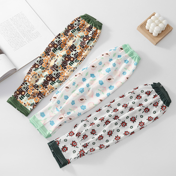 Νέα αντηλιακά μανίκια από μετάξι πάγου για εξωτερικούς χώρους, μανίκια πάγου μόδας, μανίκια βραχίονα με προστασία UV, γυναικεία αντηλιακά γάντια