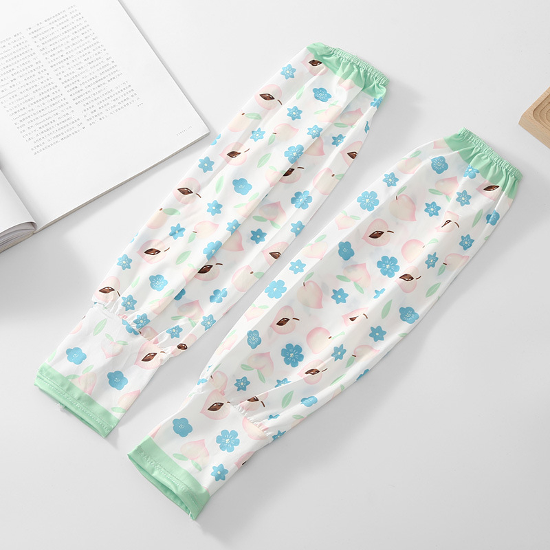 Új, naptej, jég, selyem, kültéri, minden mérkőzésre alkalmas, divatos jég, UV-védő karvédő, női naptej kesztyűk