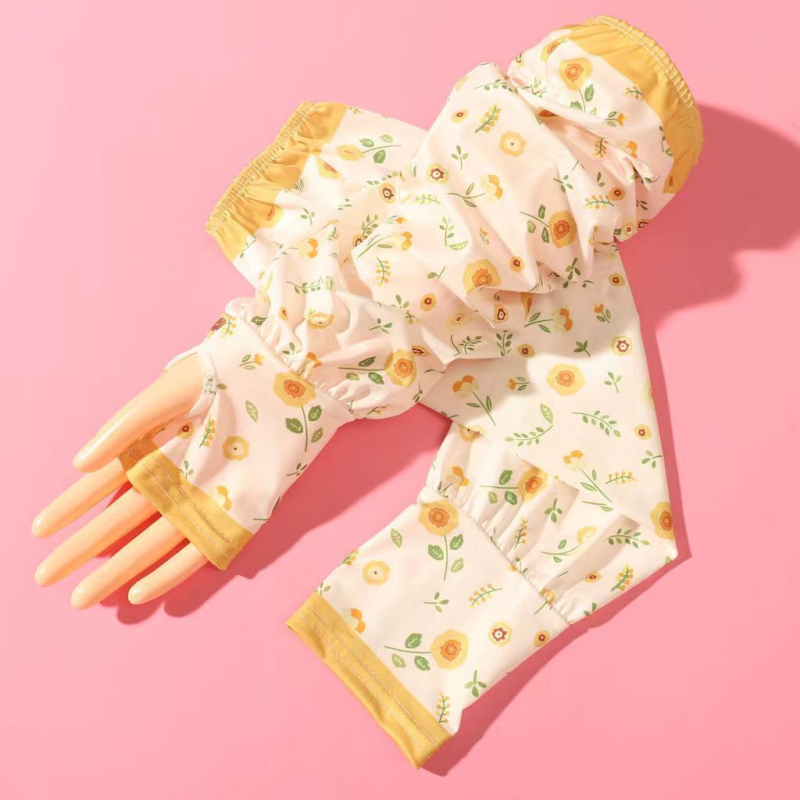 Új, naptej, jég, selyem, kültéri, minden mérkőzésre alkalmas, divatos jég, UV-védő karvédő, női naptej kesztyűk