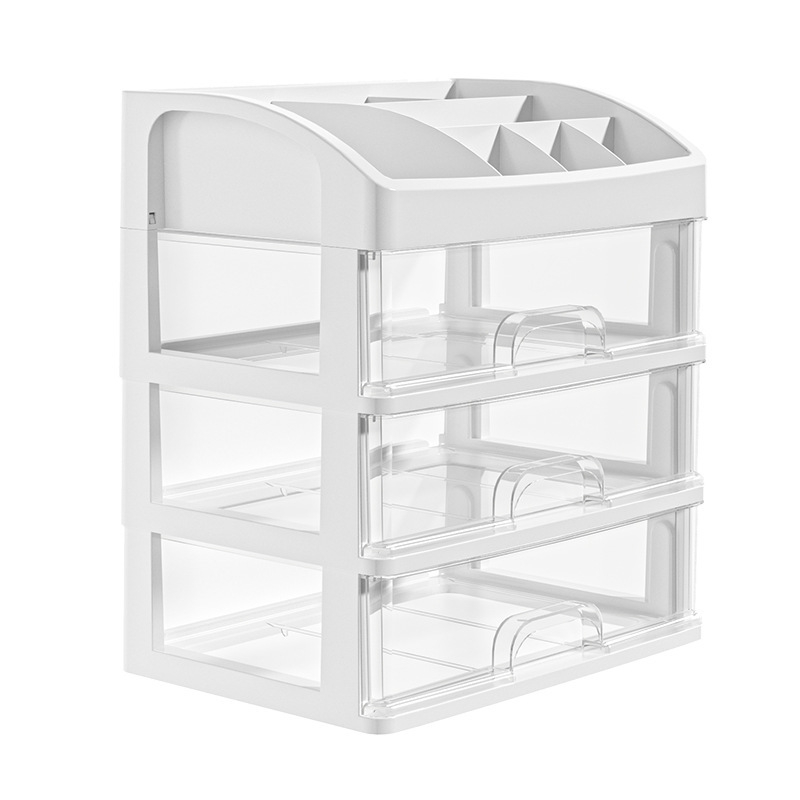 Tüdruku süda tudengi kosmeetika hoiukarp plastist hoiuriiuli sahtli ehtekarbi hoiuriiul meigi hoiukarp