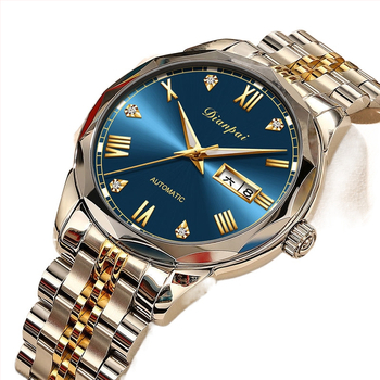 Ελβετικό ποιοτικό ρολόι ανδρών αυτόματο μηχανικό ρολόι δέκα κορυφαία διάσημα ρολόγια άνδρες αδιάβροχο αθλητικό ρολόι από ατσάλι