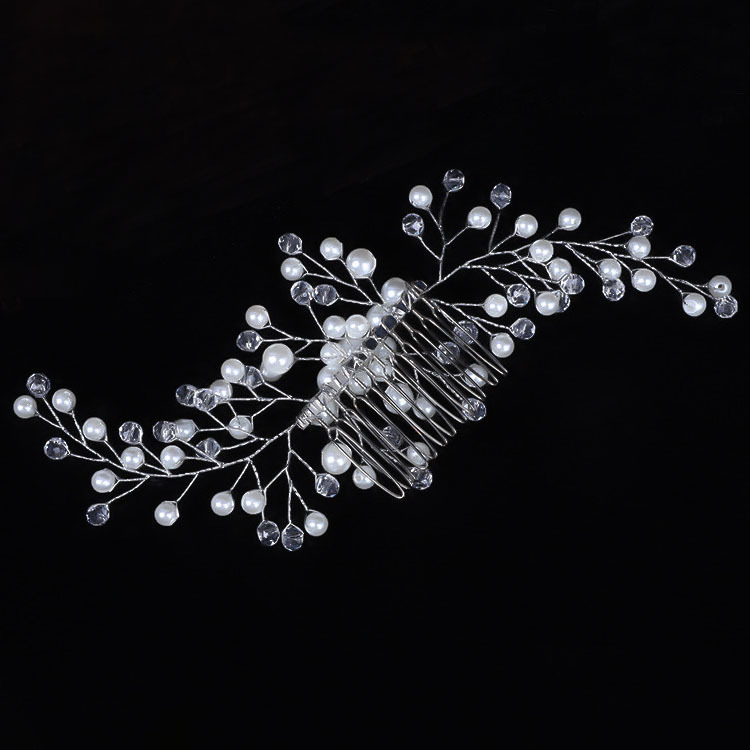 Europos ir Amerikos užsienio prekybos užsakymai iš pirmų rankų tiekia baltų vestuvinių suknelių plokštelių plaukų aksesuarus Yiwu nuotakos papuošalų didmeninė prekyba