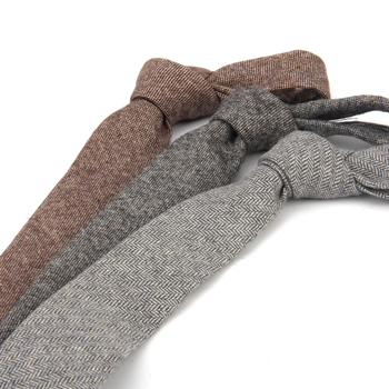 Μόδα Ανδρική Μάλλινη Στενή Γραβάτα Επαγγελματικό Φόρεμα Μόδας Γάμου Κορεάτικου Στυλ Βρετανικού Στυλ Φοιτητική Γραβάτα 6εκ.