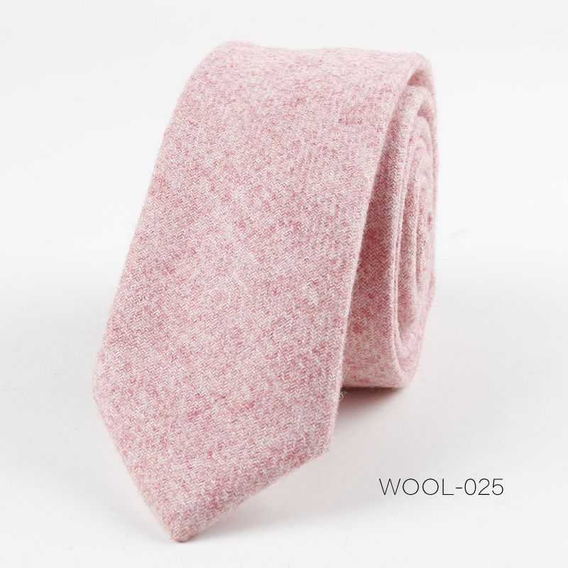 Divatos férfi gyapjú keskeny nyakkendős üzleti ruha divatos esküvői koreai stílusú brit stílusú diákruha 6 cm-es nyakkendő