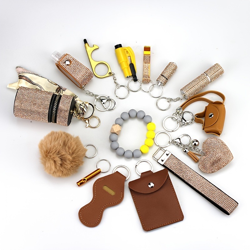 Amazoni piiriüleste plahvatuste enesekaitseks mõeldud 15-osaline võtmehoidja