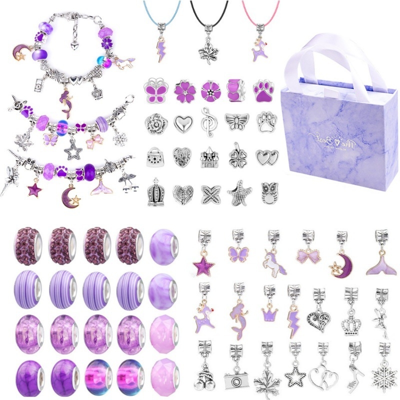 Amazon Euroopas ja Ameerikas müüdav lastele mõeldud helmestega käevõru ülikond 6-12-aastastele tüdrukutele sünnipäevakingiks