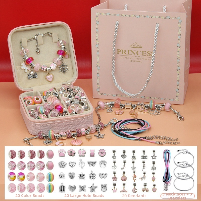 Amazon Euroopas ja Ameerikas müüdav lastele mõeldud helmestega käevõru ülikond 6-12-aastastele tüdrukutele sünnipäevakingiks