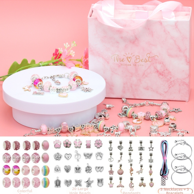 Amazon Euroopas ja Ameerikas müüdav lastele mõeldud helmestega käevõru ülikond 6-12-aastastele tüdrukutele sünnipäevakingiks