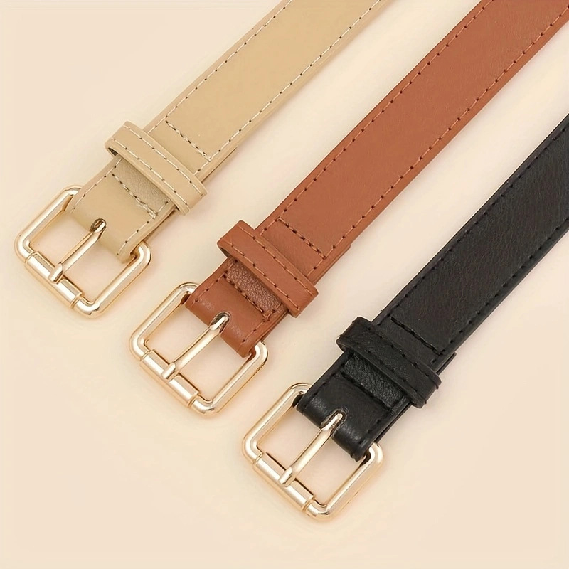 Curea de damă transfrontalieră, curea elegantă, casual, asortată, pentru pulover, haină, curea decorativă, curea simplă pentru blugi