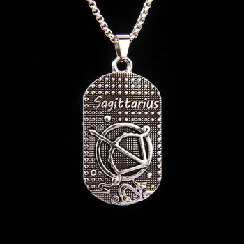 Διασυνοριακή ευρωπαϊκή και αμερικανική μόδα νέα 12 αστερισμός ρετρό ανοξείδωτη αλυσίδα ανδρικό κολιέ προσωπικότητα μοντέρνα ανδρική διασυνοριακή παρτίδα κοσμημάτων