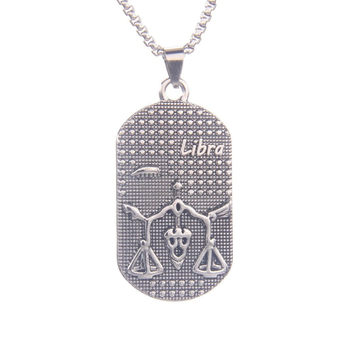 Διασυνοριακή ευρωπαϊκή και αμερικανική μόδα νέα 12 αστερισμός ρετρό ανοξείδωτη αλυσίδα ανδρικό κολιέ προσωπικότητα μοντέρνα ανδρική διασυνοριακή παρτίδα κοσμημάτων