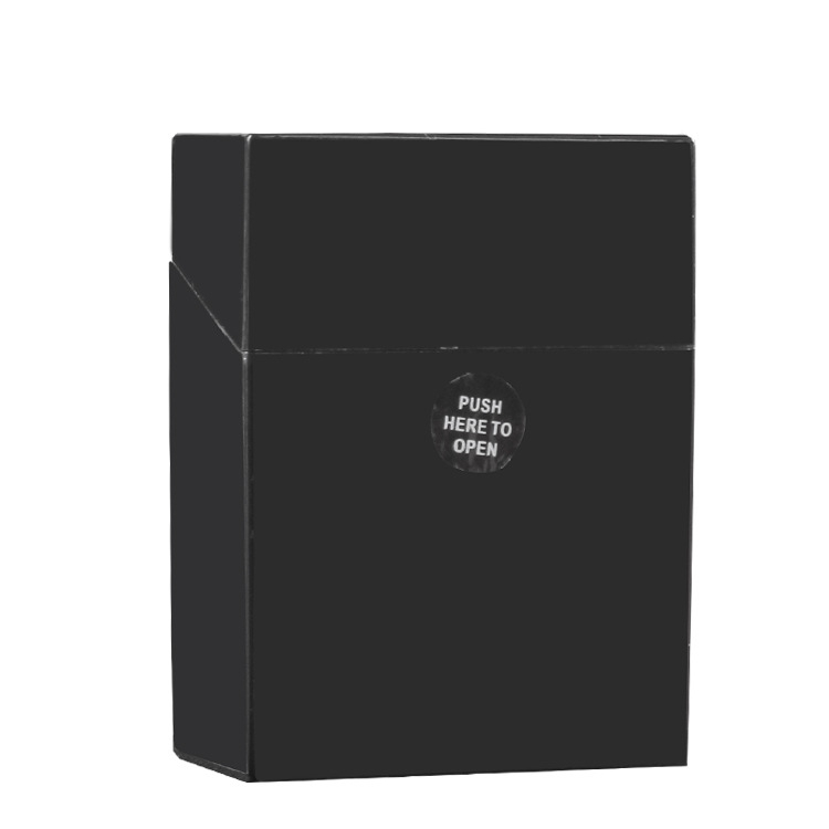 50 db-os nagy kapacitású műanyag cigarettatartó, 20-50 db-os, több specifikációjú, nyomásgátló izzadságszabályozóval ellátott, hordozható kézi cigarettatartó