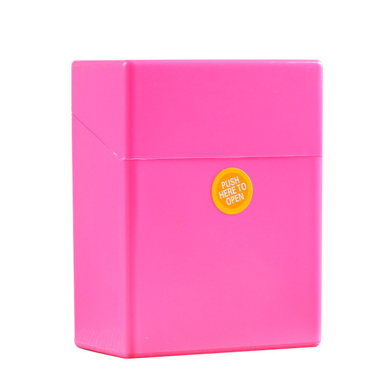 50 db-os nagy kapacitású műanyag cigarettatartó, 20-50 db-os, több specifikációjú, nyomásgátló izzadságszabályozóval ellátott, hordozható kézi cigarettatartó