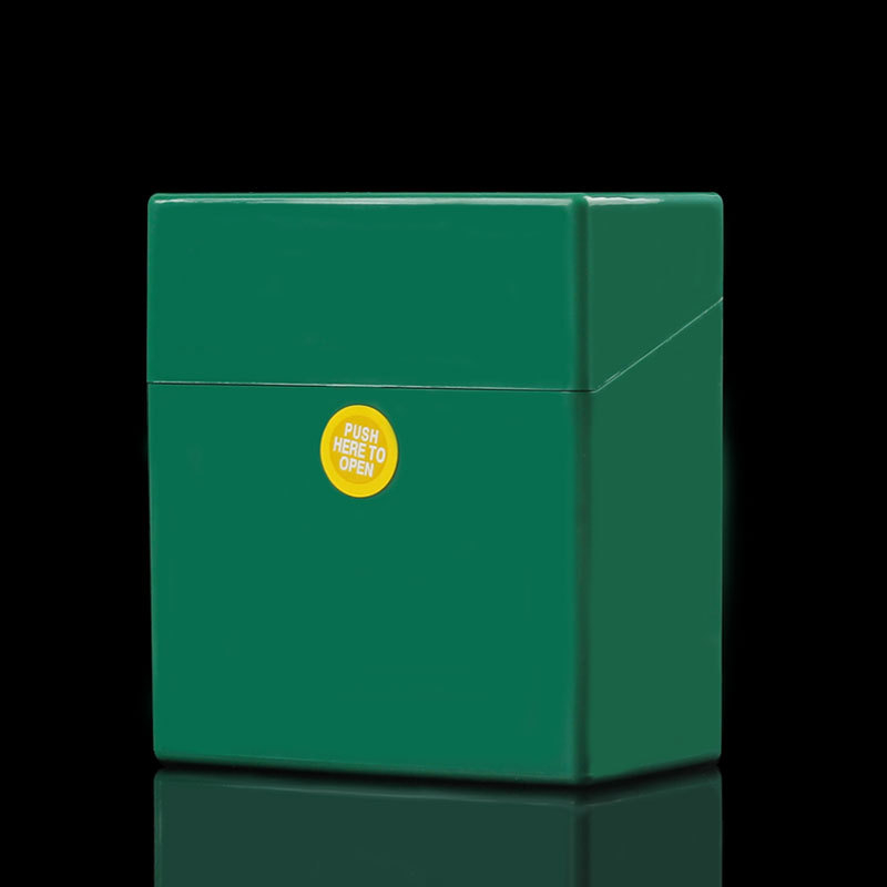 50 db-os nagy kapacitású műanyag cigarettatartó, 20-50 db-os, több specifikációjú, nyomásgátló izzadságszabályozóval ellátott, hordozható kézi cigarettatartó