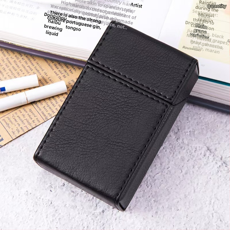 Barkácsolás, határokon átnyúló robbanások, közvetlen gyári beszállítás, kis ajándék cigarettadoboz, PU bőr, férfi és női flip doboz, apák napi ajándék