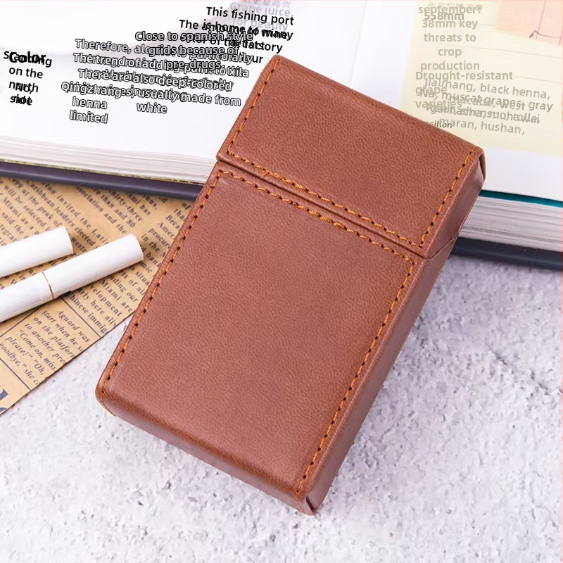 Barkácsolás, határokon átnyúló robbanások, közvetlen gyári beszállítás, kis ajándék cigarettadoboz, PU bőr, férfi és női flip doboz, apák napi ajándék