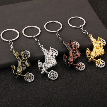 Rajzfilm menő motoros játék kulcstartó kreatív ötvözet motoros autós táska férfi és női kis ajándék medál