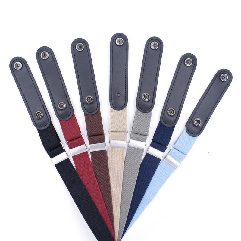 Lusta, láthatatlan öv Női divatos öv Női varrás nélküli farmernadrág, mindenhez illő, rugalmas, nem vezető díszes nadrágöv