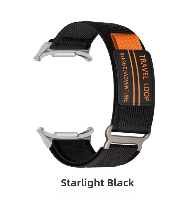 Samsung Galaxy Watch7Ultra dupla szakaszú Wild Trail nejlon tépőzáras, lélegző sportszíjjal kompatibilis